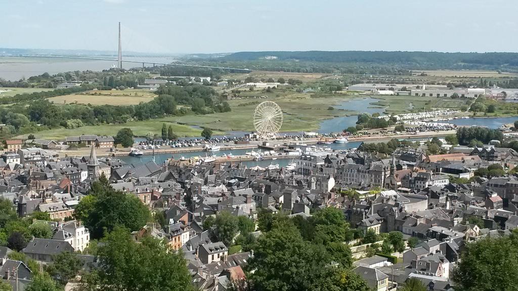 Apartamento La Petite Fugue Honfleur Habitación foto